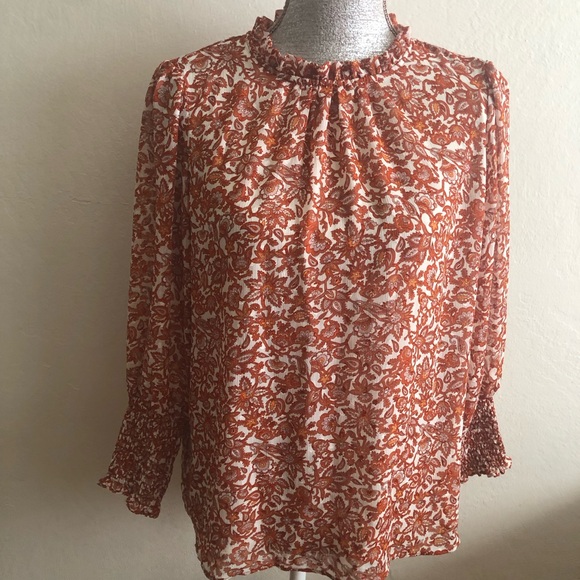 maison d’ amelie Tops - Maison d’ Amelie long sleeves blouse